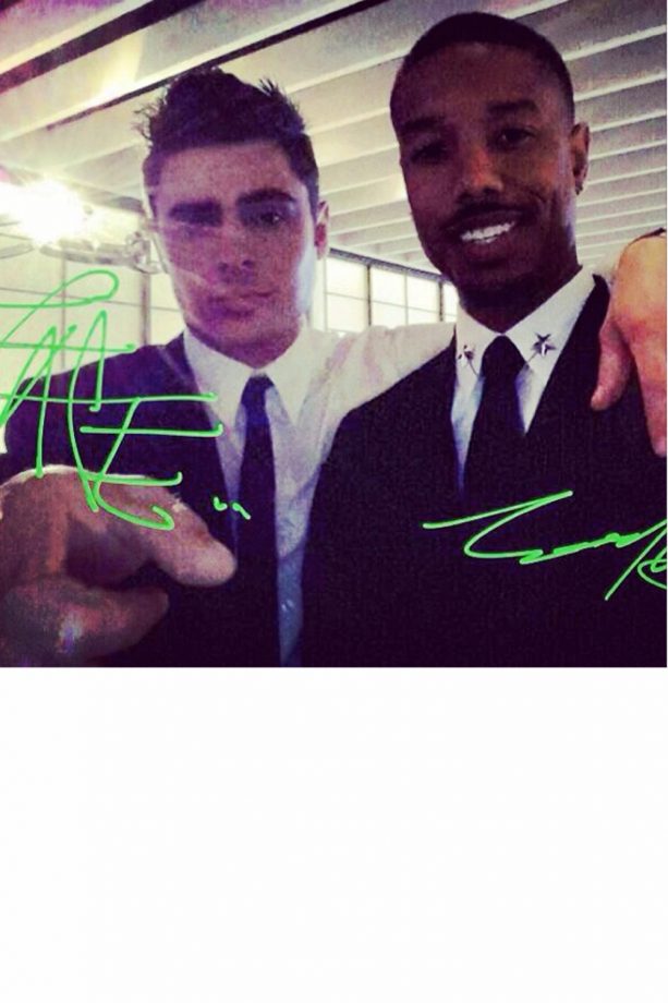 Zac Efron And Michael B Jordan At The Oscars, 2014
