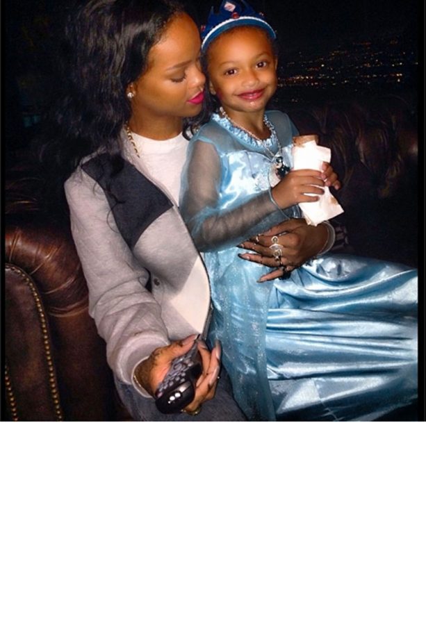 Rihanna Cosies Up To A Princess, 2014