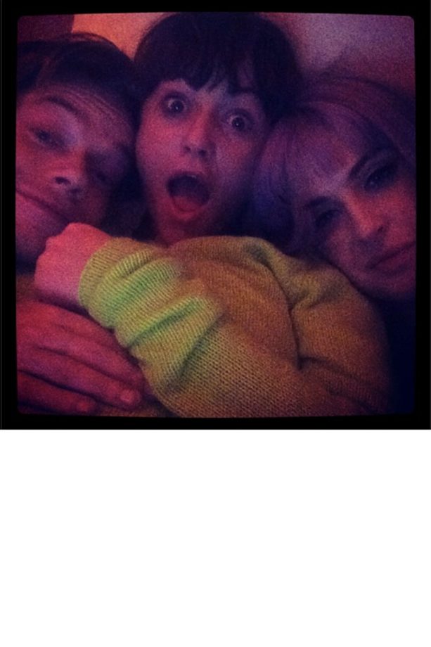 Kelly Osbourne And Jamie Winstone Have A Sofa Night, 2014