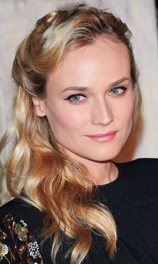 Diane Kruger's Pulled Back Waves Would Look Amazing At A Wedding, 2011