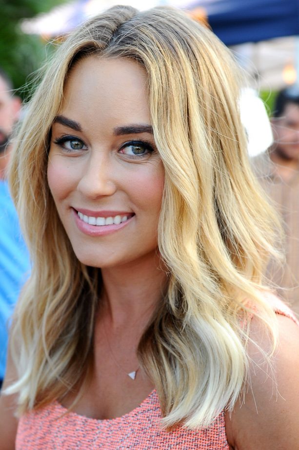 Lauren Conrad On US TV Show Extra In LA, 2014