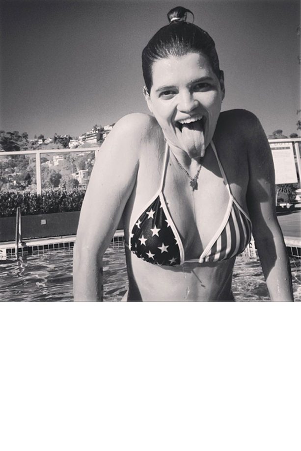 Pixie Geldof On Holiday, 2014