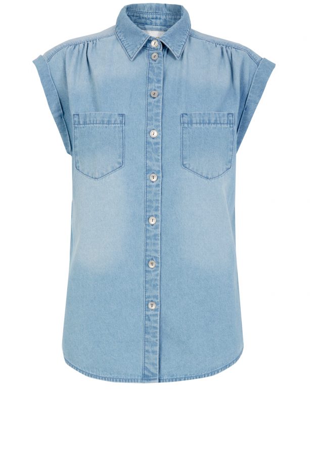 Primark Denim Roll Sleeve Shirt, £8
