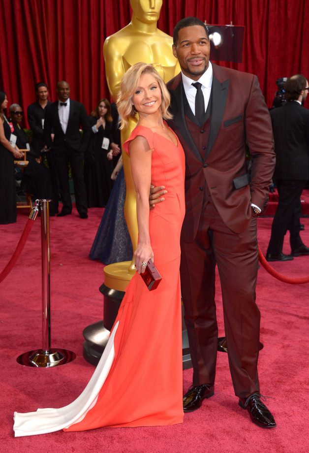 Kelly Ripa And Michael Strahan At The Oscars, 2014