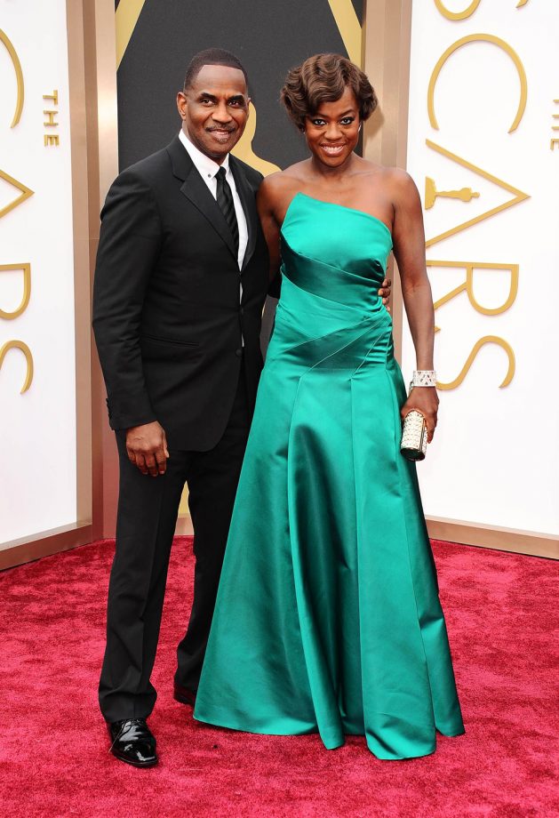 Julius Tennon And Viola Davis At The Oscars, 2014