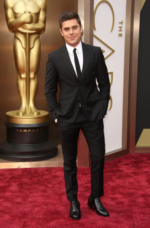 Zac Efron At The Oscars, 2014