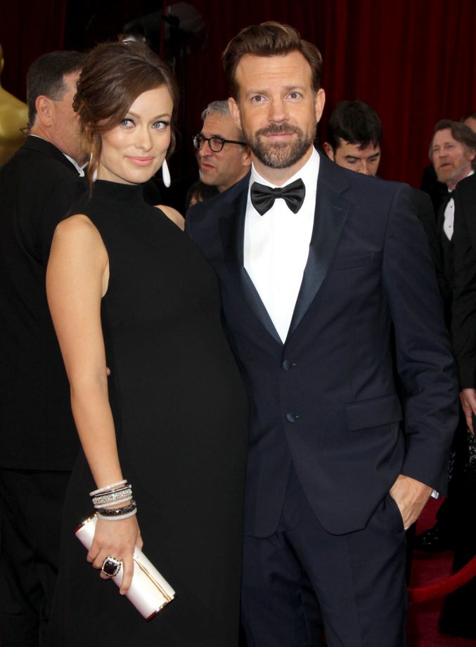 Olivia Wilde And Jason Sudeikis At The Oscars, 2014