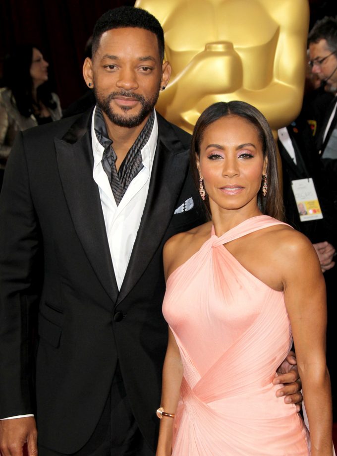 Will Smith And Jada Pinkett Smith At The Oscars, 2014