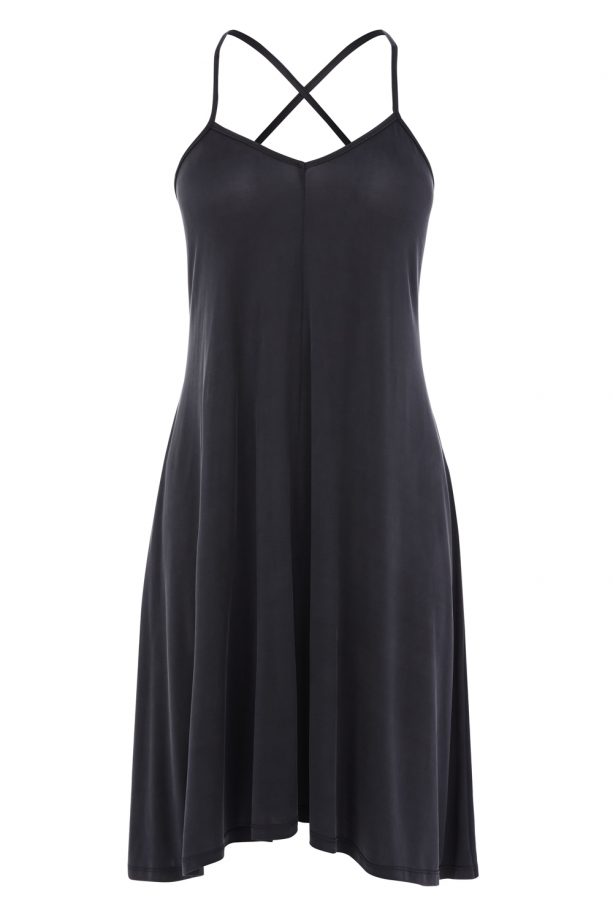 Warehouse SS14 Preview: Black Camisole Jersey Dress
