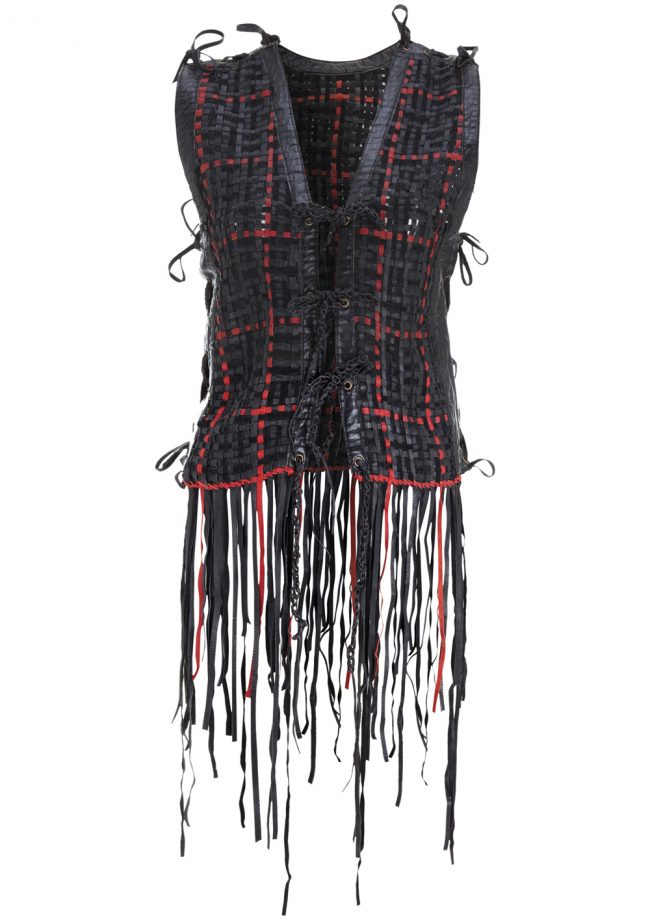 Kate Moss For Topshop: Fringed Waistcoat