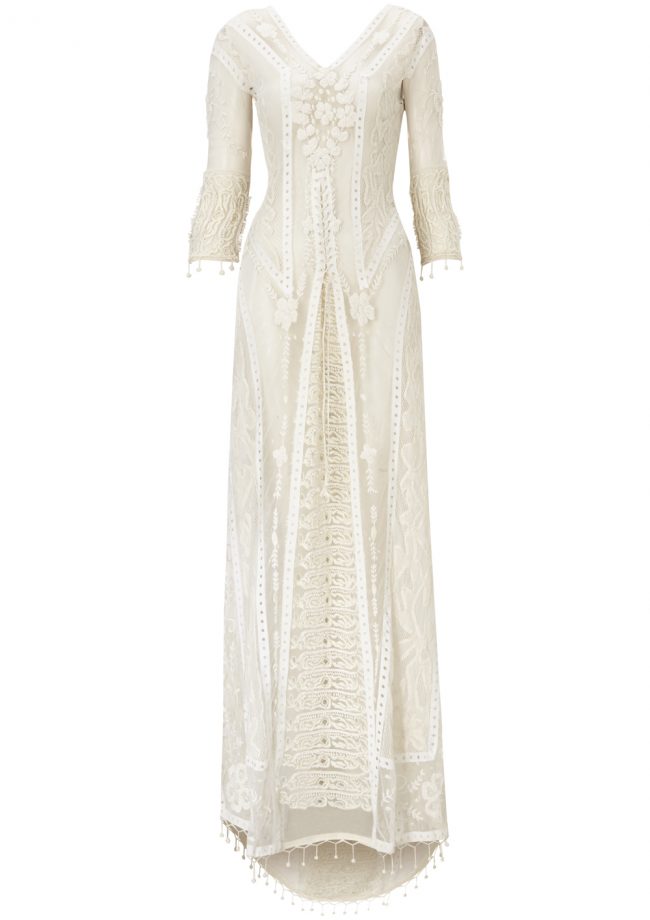 Kate Moss For Topshop: White Maxi Dress