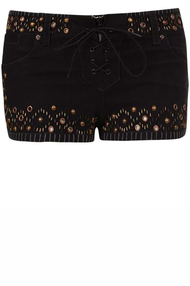 Kate Moss For Topshop: Studded Shorts