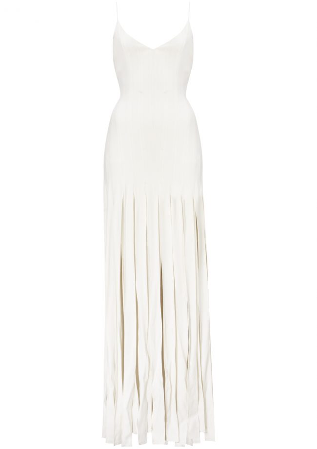 Kate Moss For Topshop: White Maxi Dress