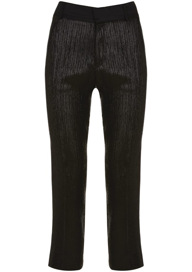 Kate Moss For Topshop: Black Cigarette Trousers