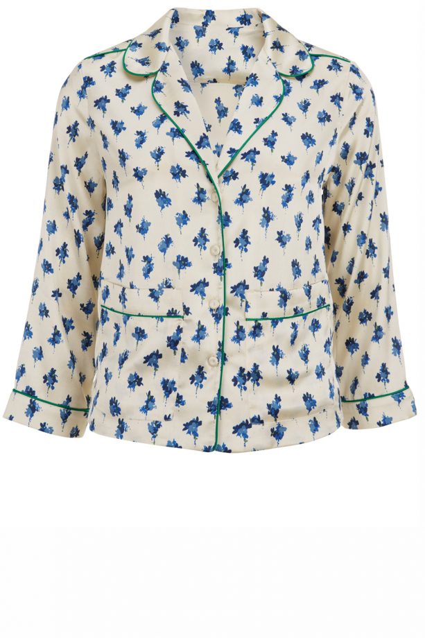 Kate Moss For Topshop: Floral Pyjama Top