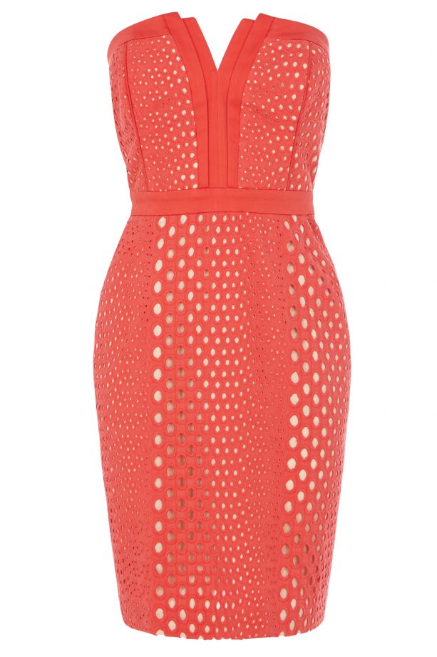 Warehouse SS14 Preview: Coral Cocktail Dress