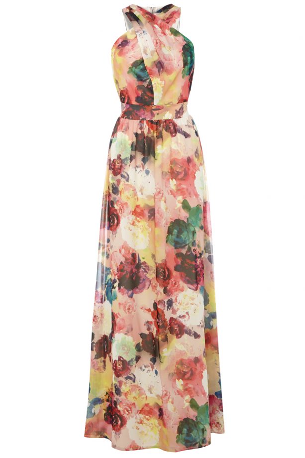 Warehouse SS14 Preview: Floral Watercolour Maxi Dress