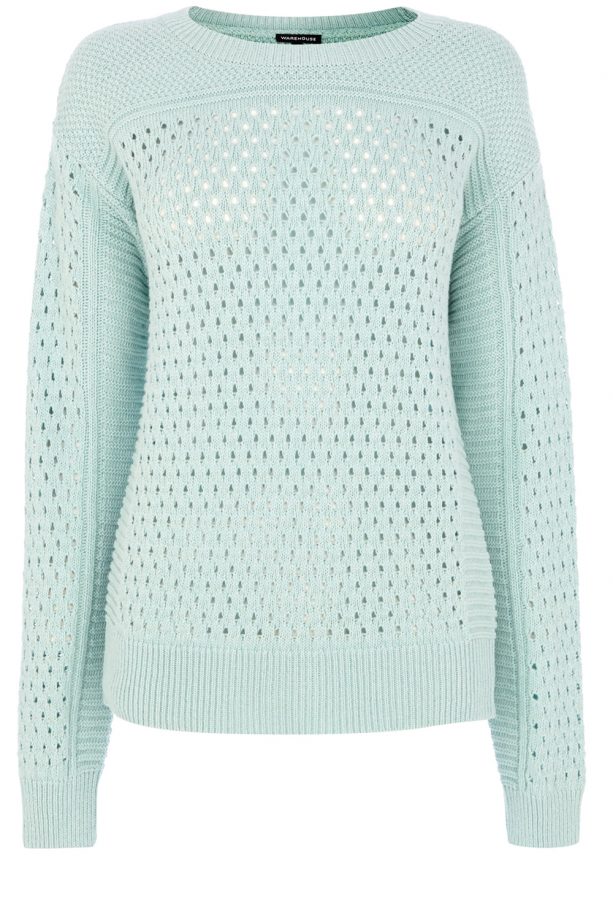 Warehouse SS14 Preview: Pastel Blue Jumper