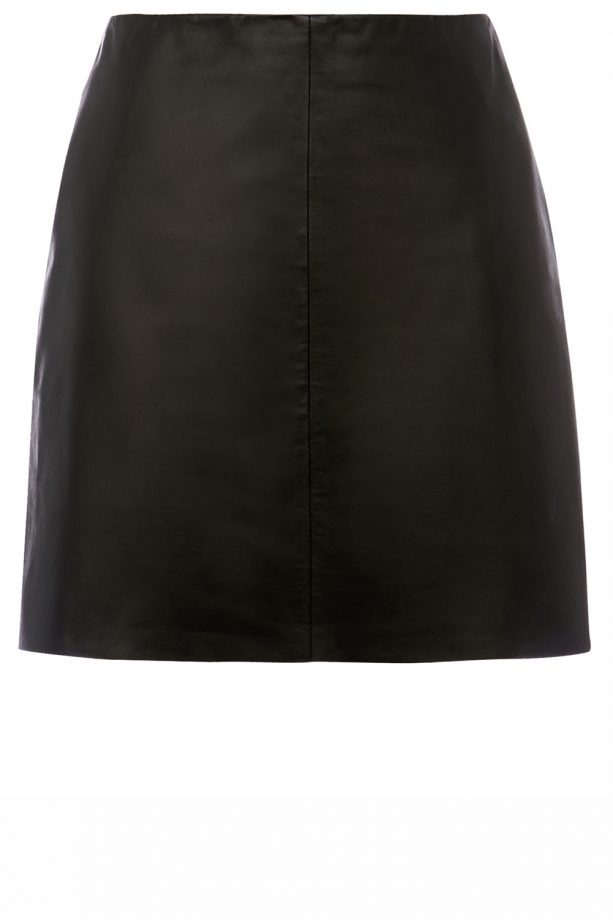 Warehouse SS14 Preview: Black Leather Skirt