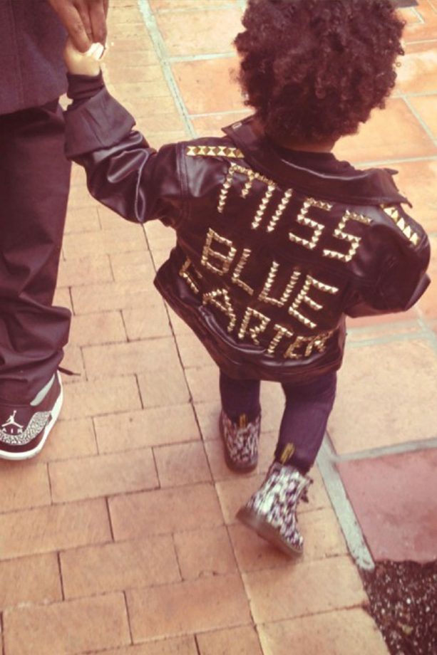 Blue Ivy Is One Super-Cool Celebrity Kid In A Customised Embellished Jacket, 2013