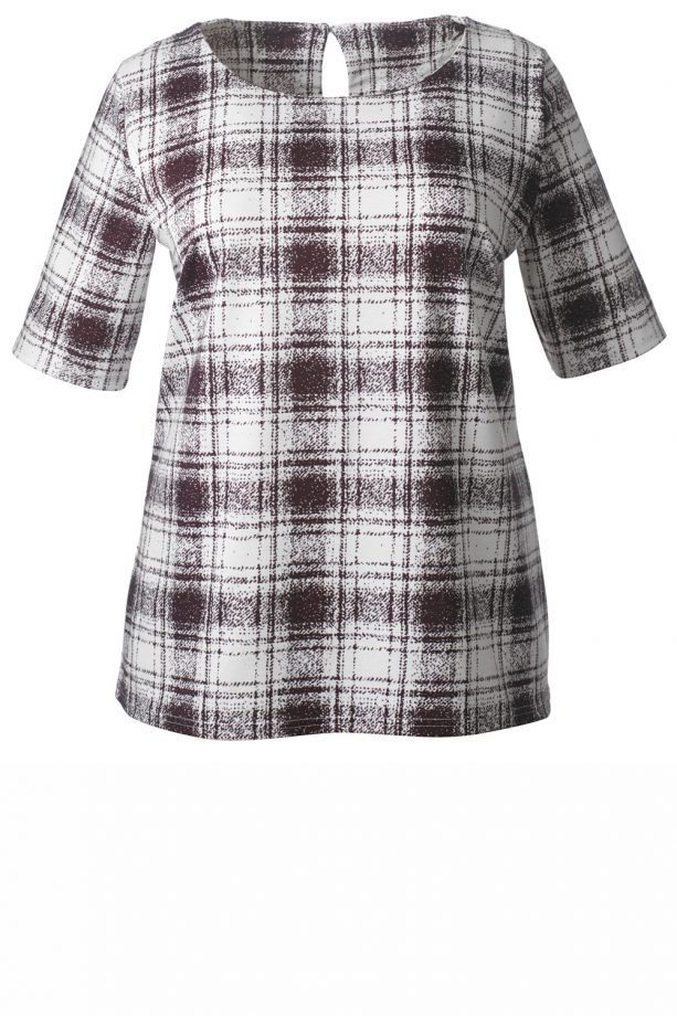 LOOK For Simply Be: Check Print Top, £29