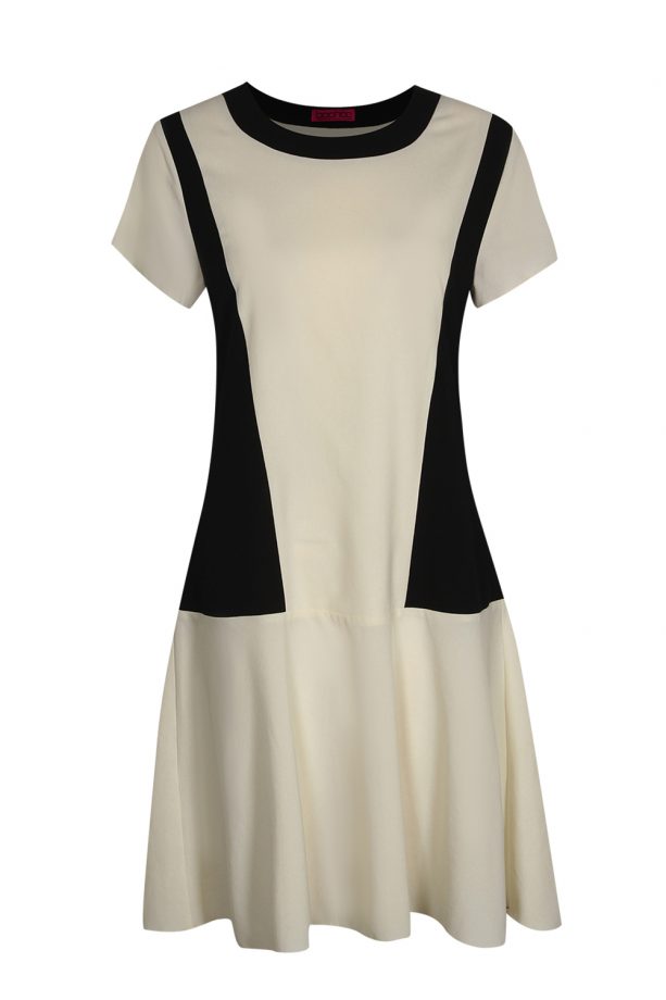 Boohoo SS14 Preview: Cream And Black Dress