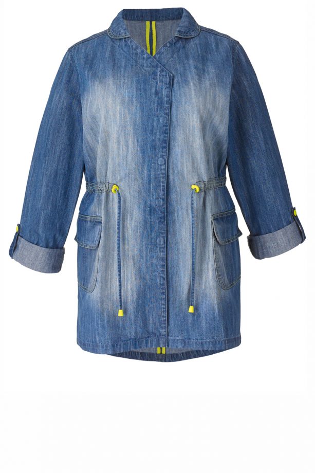 LOOK For Simply Be: Denim Parka, £50