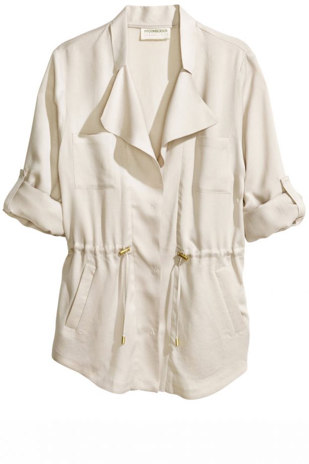 H&M Lyocell Shirt Jacket, £34.99