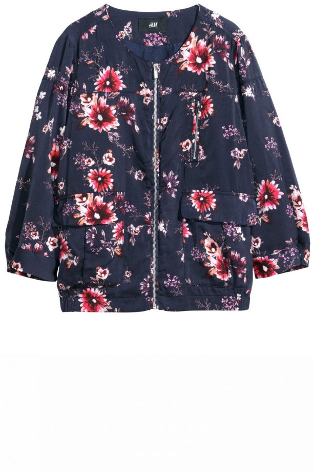 H&M Satin Jacket, £29.99