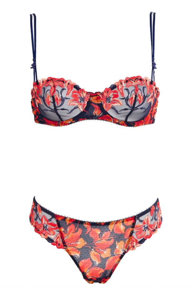 Figleaves.com Aubade Jardin Des Delices Half Cup Bra Set, From £107
