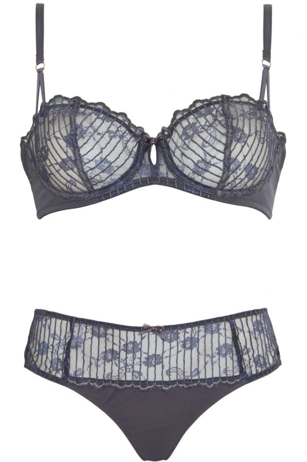 Figleaves.com Lulu Tout Coco Lace Balcony Bra Set, From £39
