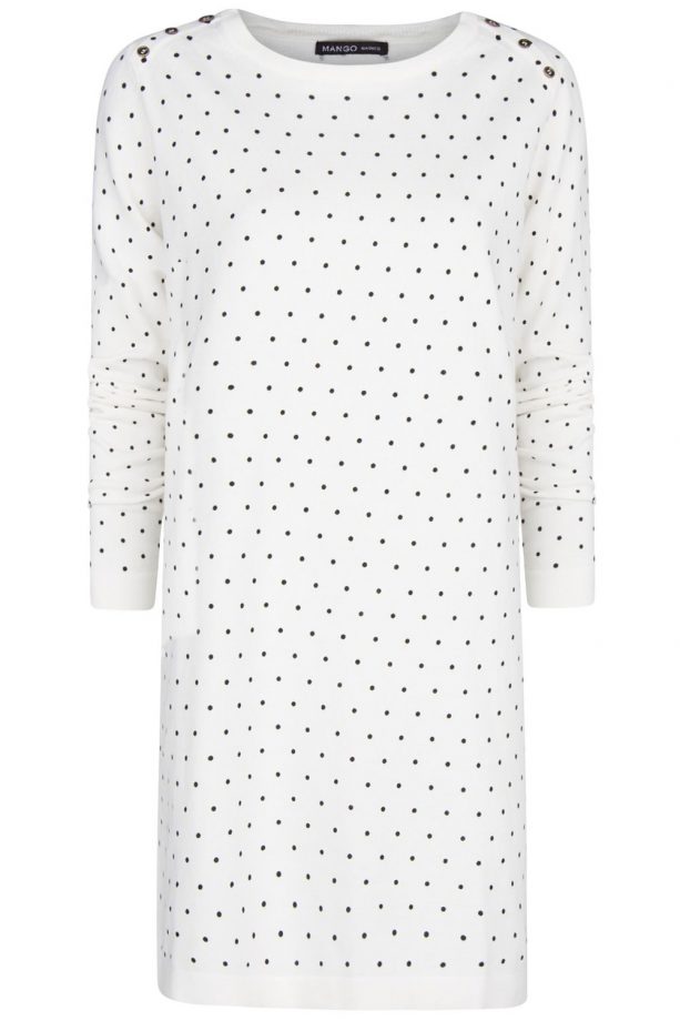 Mango Polka Dot Dress, £24.99