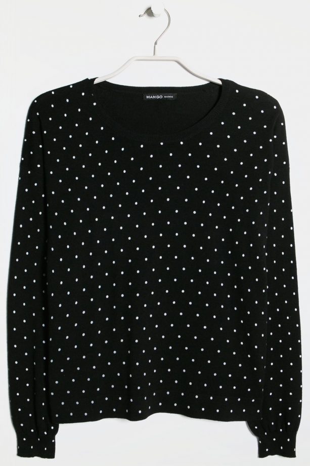 Mango Polka Dot Sweater, £29.99