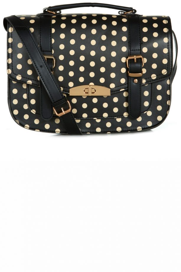 New Look Spot Print Satchel, £19.99