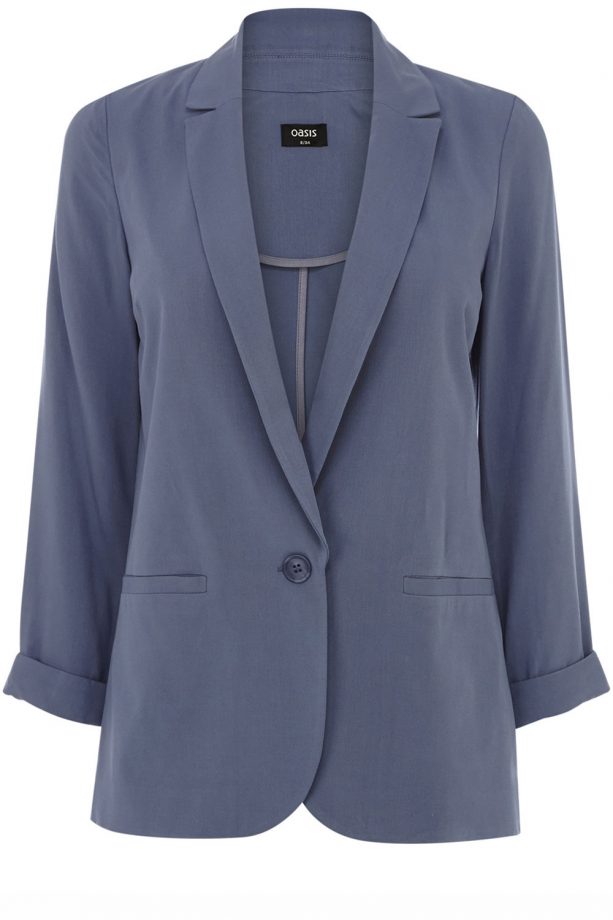 Oasis One Button Blazer Jacket, £50