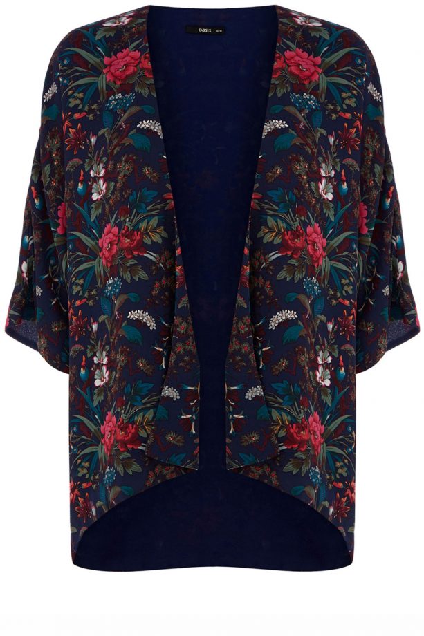 Oasis Tropical Forest Kimono Jacket, £50
