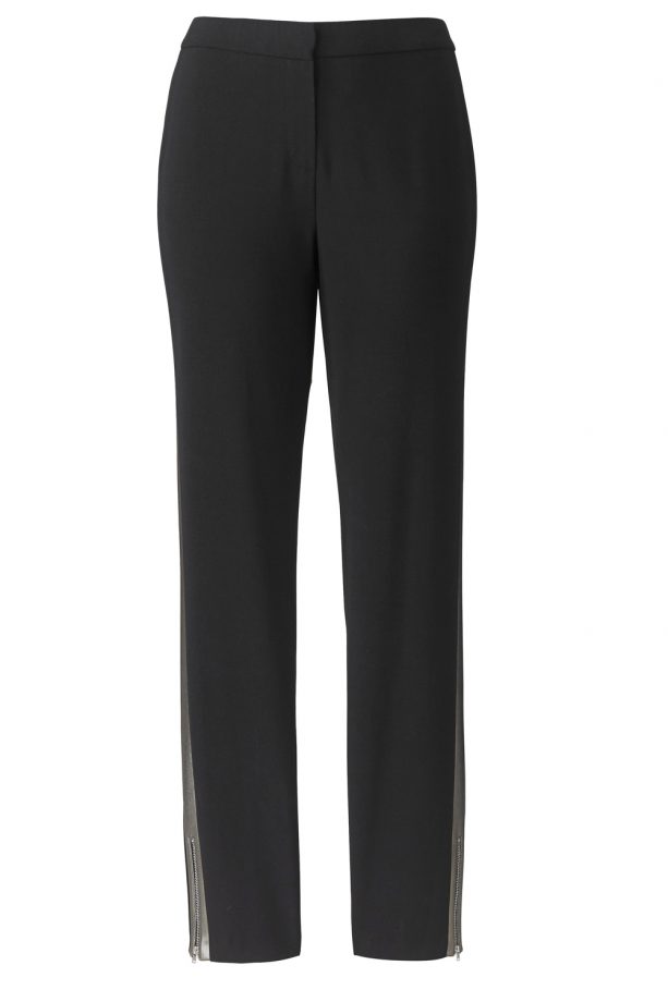 LOOK For Simply Be: PU Trim Trousers, £39