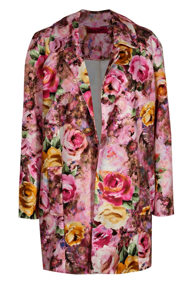 Boohoo SS14 Preview: Pink Floral Coat