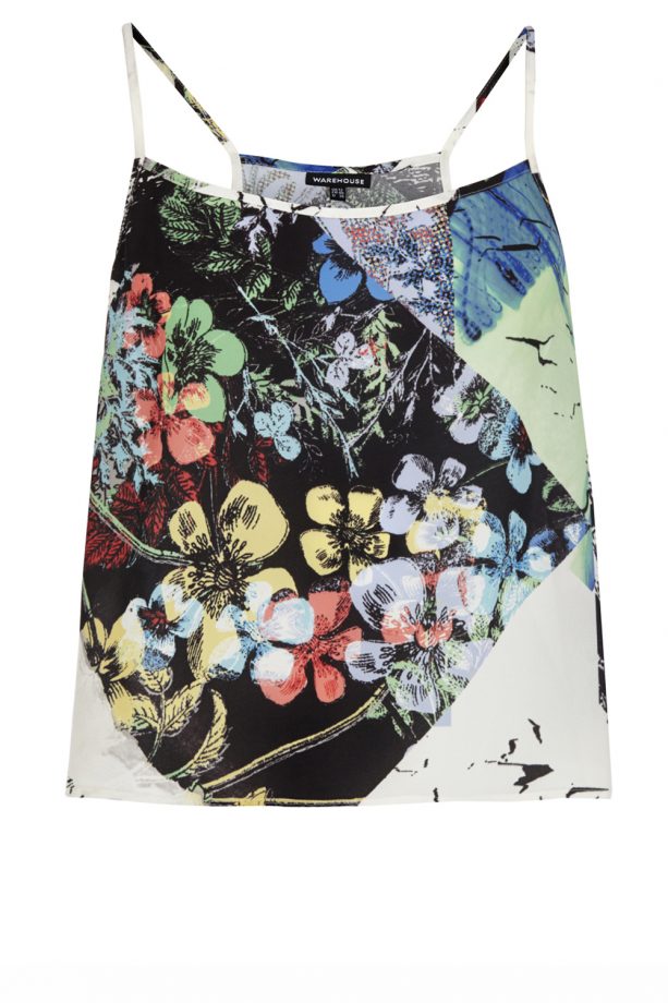 Warehouse SS14 Preview: Floral Camisole Top