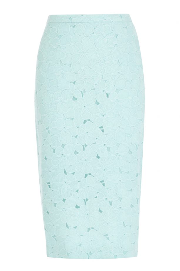 Warehouse SS14 Preview: Pastel Blue Midi Skirt