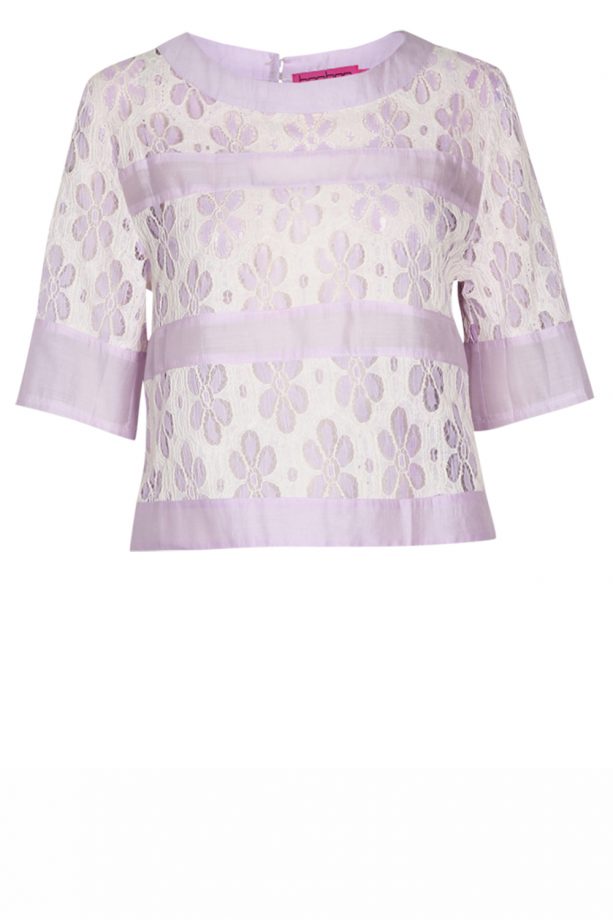 Boohoo SS14 Preview: Purple Daisy Top
