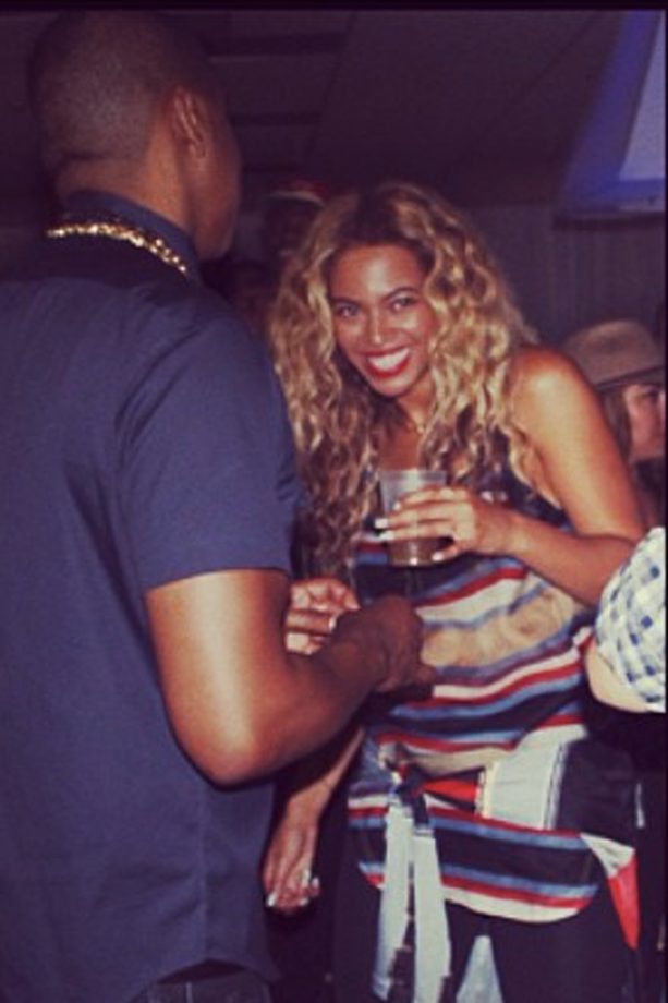 Beyonce And Jay Z Know How To Party After Bey's Mrs Carter World Tour Show, 2013