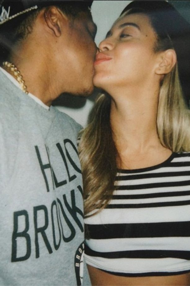 Jay And Bey Steal A Kiss At A Party, 2013
