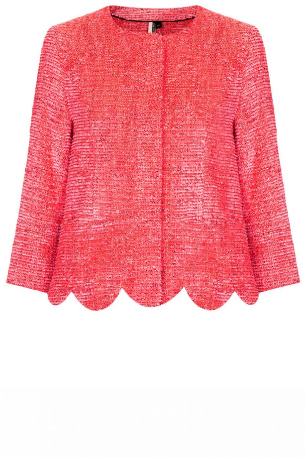 Topshop Fringe Scallop Jacket, £70