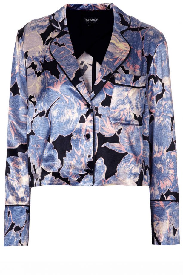 Topshop Vintage Floral Crop Jacket, £55