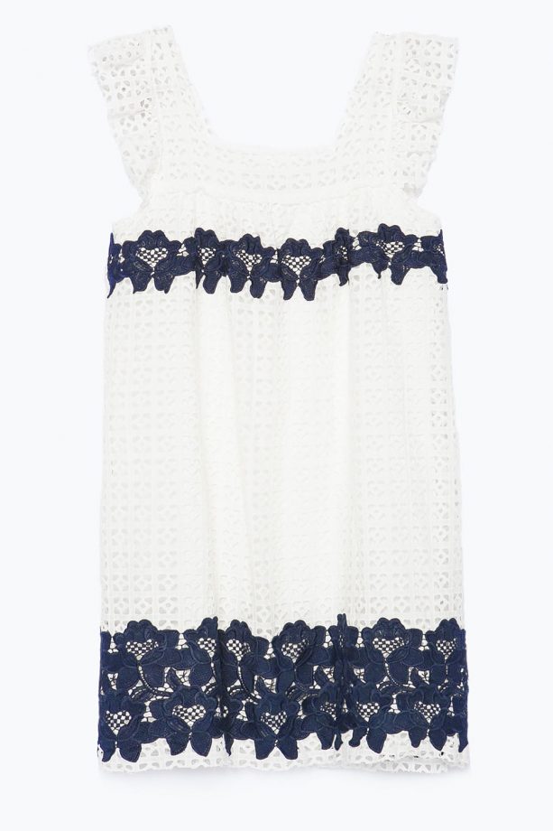 Zara Embroidered Dress, £39.99