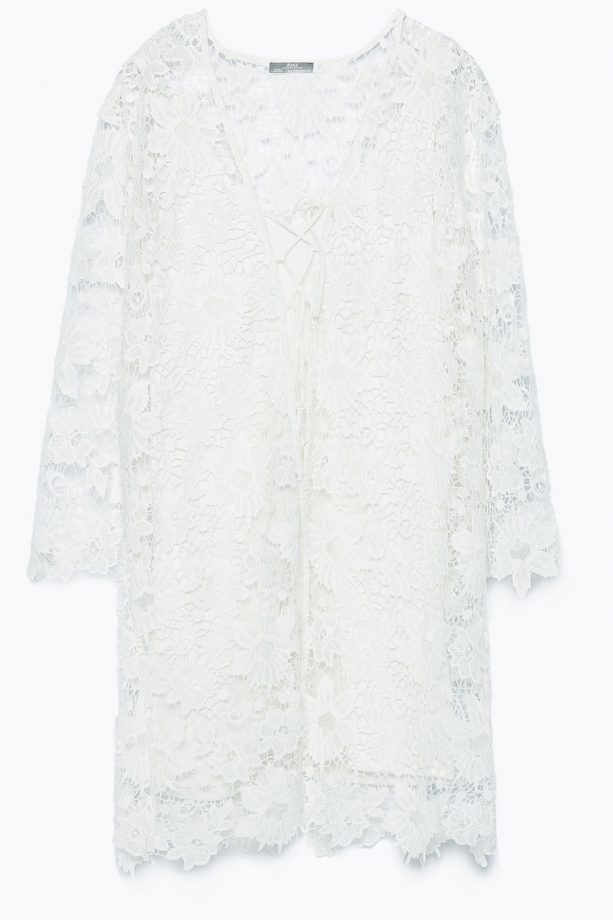 Zara Tie Neck Dress, £39.99