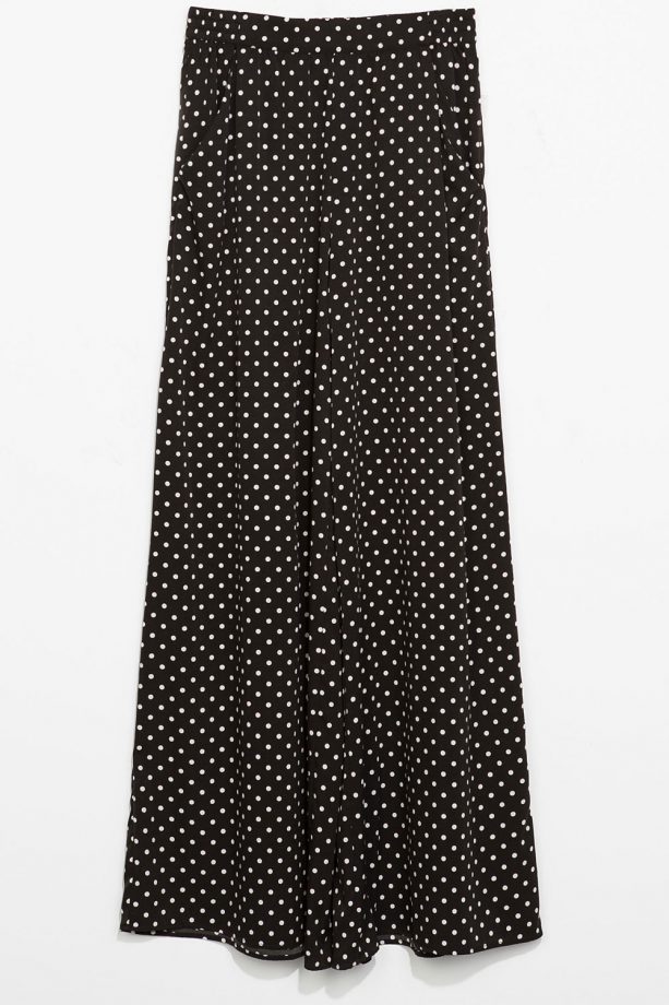 Zara Wide Leg Polka Dot Trousers, £19.99