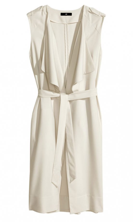 H&M Sleeveless Mac Jacket, £29.99