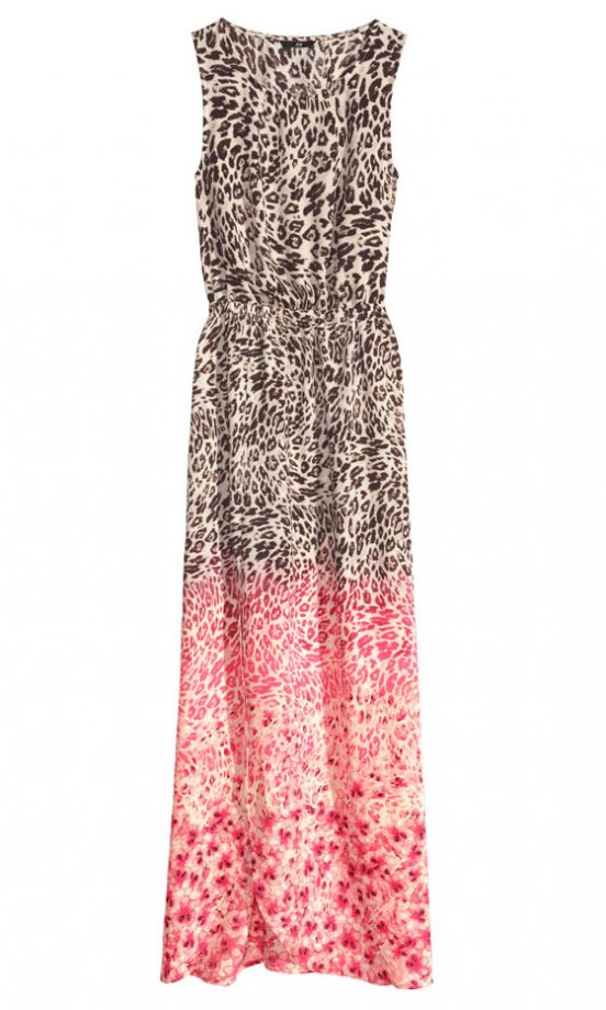 H&M Leopard Maxi Dress, £29.99